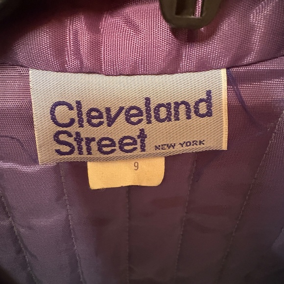 Women’s 70s/80s Vintage Cleveland Street Quilted jacket - Green floral Print - Picture 4 of 14